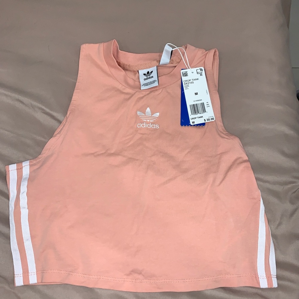Adidas cropped tank